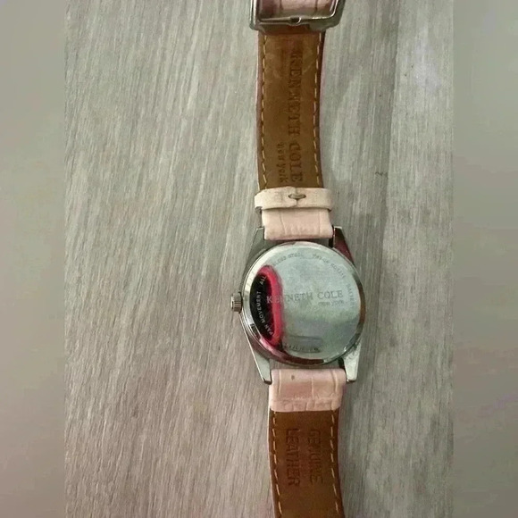 Kenneth Cole Pink Mettalic Dial Ladies Sport Watch - Picture 13 of 14